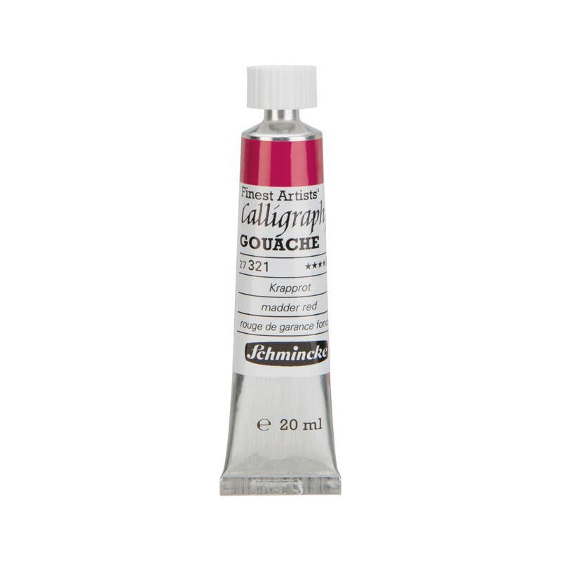 Kaligrafski gvaš Schmincke Calligraphy Gouache 20 ml – 321 Kraplak rdeča