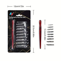 Kaligrafski set 10 kosov – pogled 2