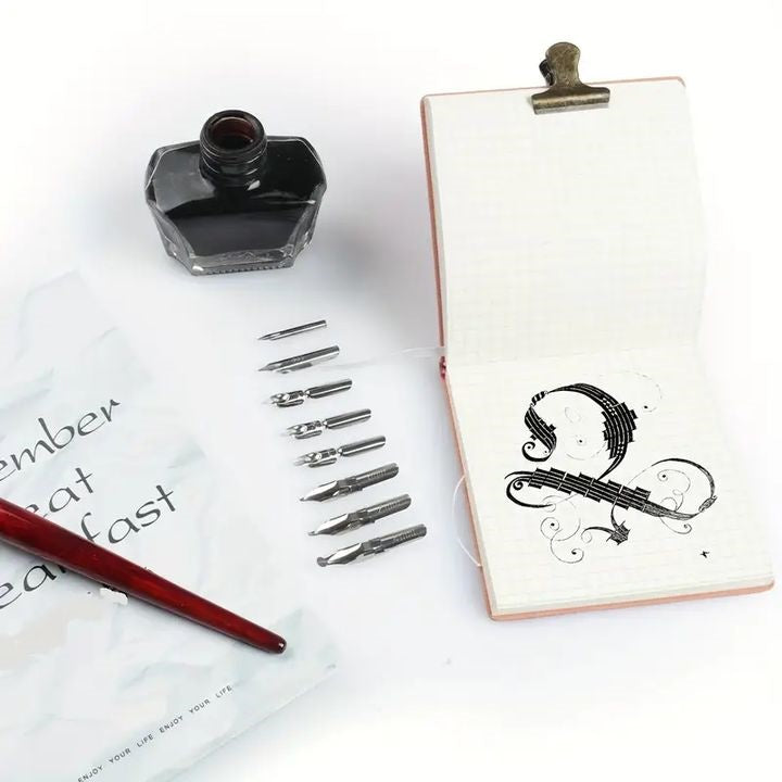 Kaligrafski set 10 kosov – pogled 4