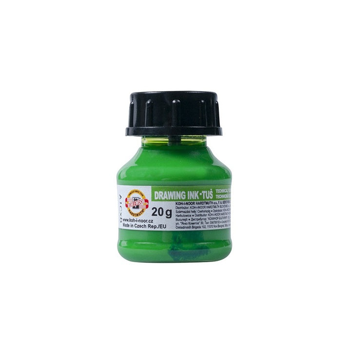 Koh-I-Noor Fluorescentno tehnično črnilo 20g | Različni odtenki – pogled 4