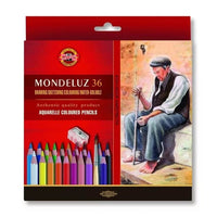 KOH-I-NOOR Mondeluz svinčniki za akvarel / 36 kosov