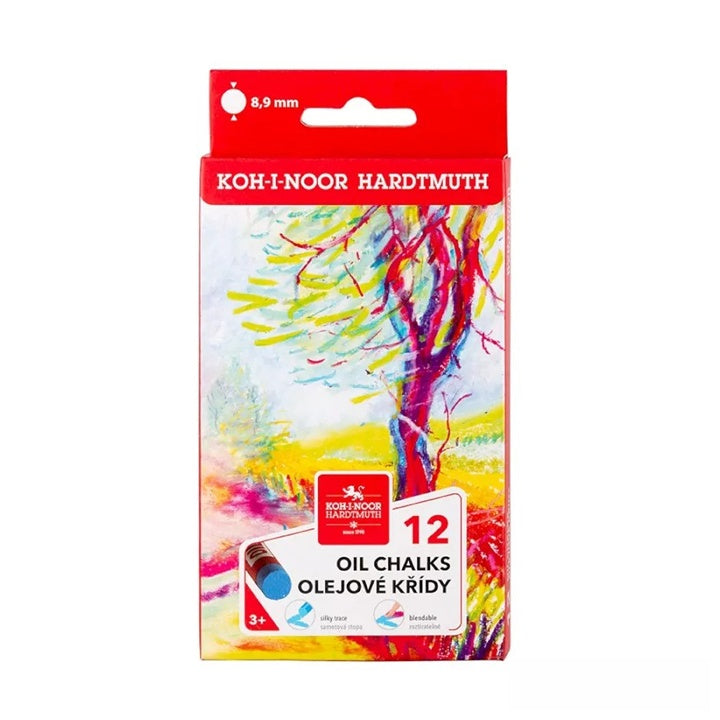 KOH-I-NOOR oljni pasteli / 12 kosov