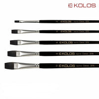 Kolos Classic 3016 ploščata krtača za lase iz veveričjega lesa | Različne velikosti