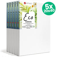 Komplet 5 slikarskih platen ECO 20x40 cm