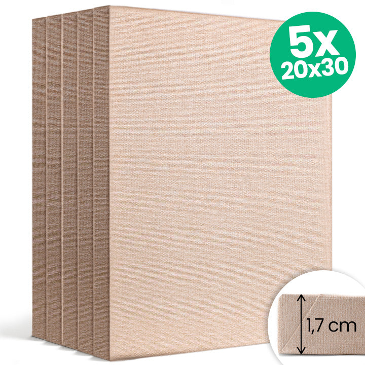 Komplet 5 slikarskih platen NATURE ECO