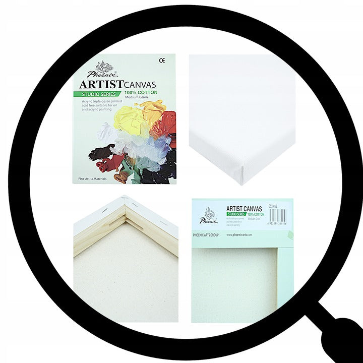 Komplet 5 slikarskih platen Phoenix 20 x 30 cm