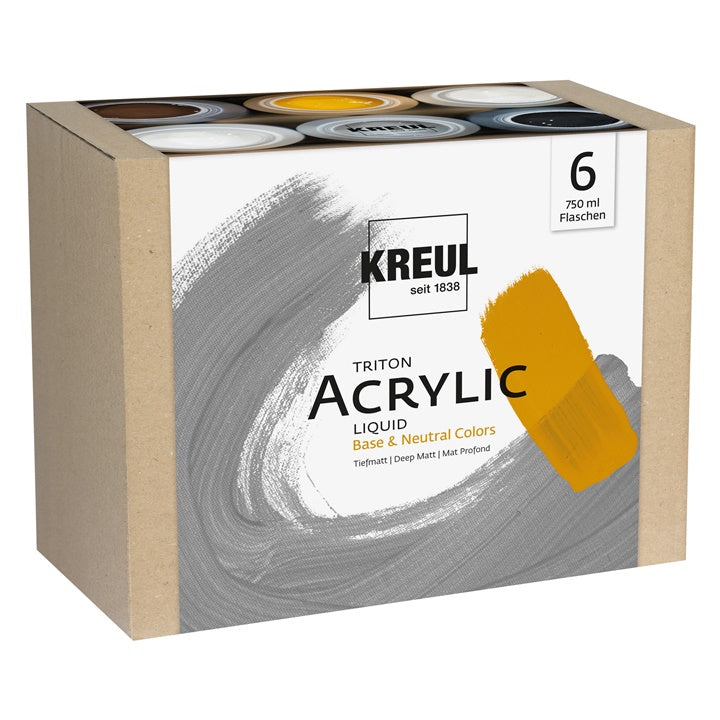 Komplet akrilnih barv KREUL Triton