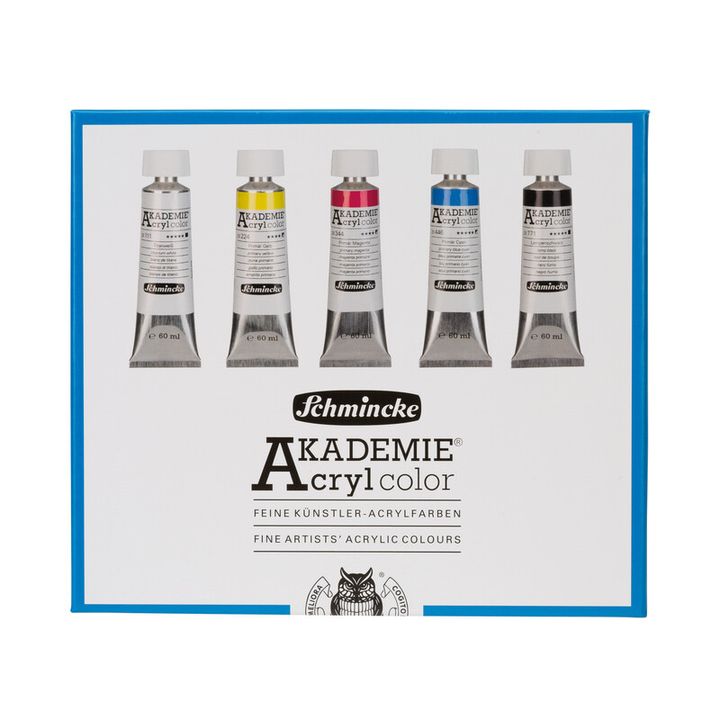 Komplet akrilnih barv Schmincke AKADEMIE – pogled 3