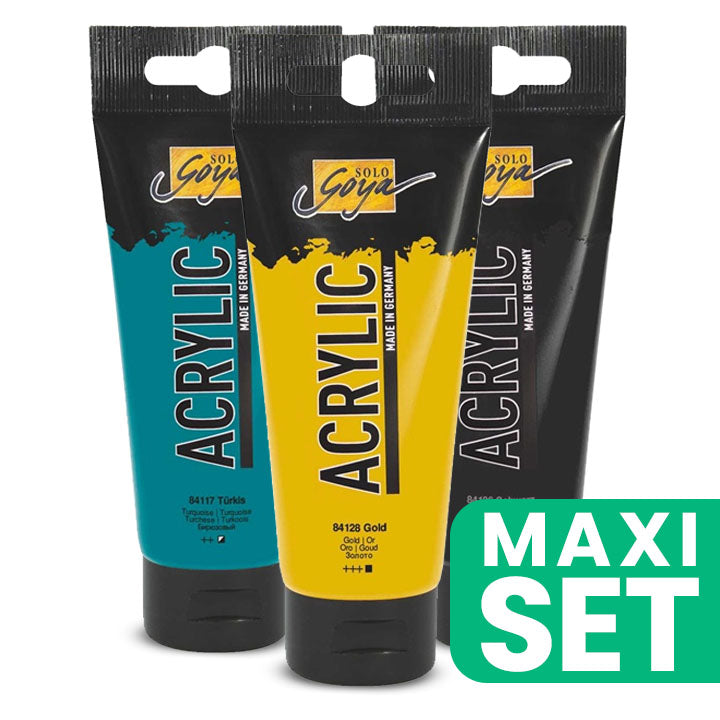 Komplet akrilnih barv Solo Goya 3x100 ml - Greek Holiday