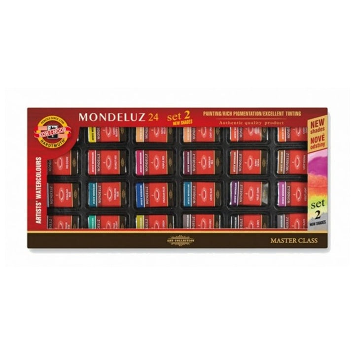 Komplet akvarelnih barv Mondeluz II