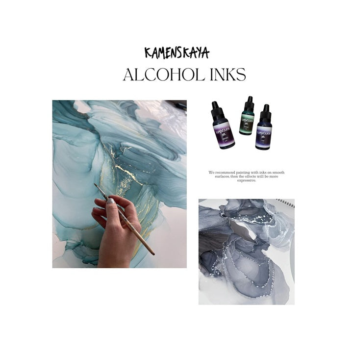 Komplet alkoholnih črnil KAMENSKAYA MINI 50 x 5 ml – pogled 3