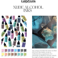 Komplet alkoholnih črnil NUDE KAMENSKAYA 16 x 15 ml – pogled 4
