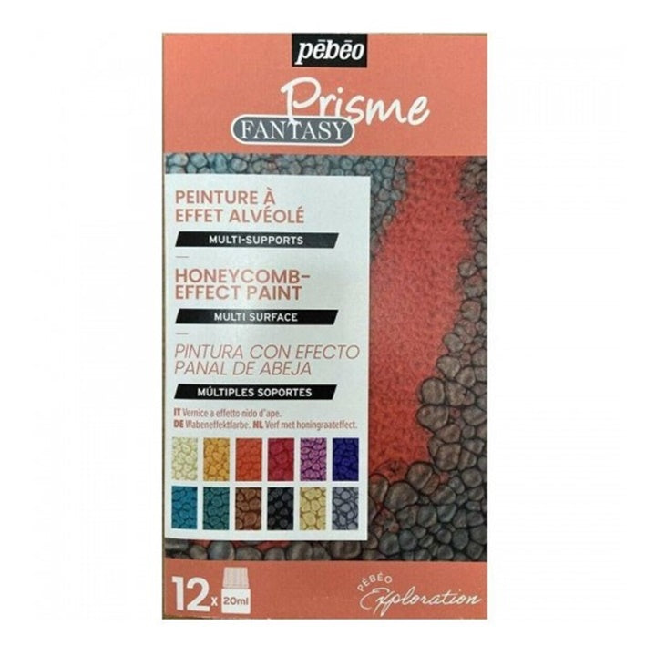 Komplet barv z učinkom Prisme Fantasy Pebeo 12 x 20 ml