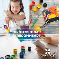 Komplet barv za gvaš klasične barve Kompozit – pogled 5