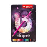 Komplet barvic v kositrni škatli bruynzeel - pink | različni kompleti – pogled 2