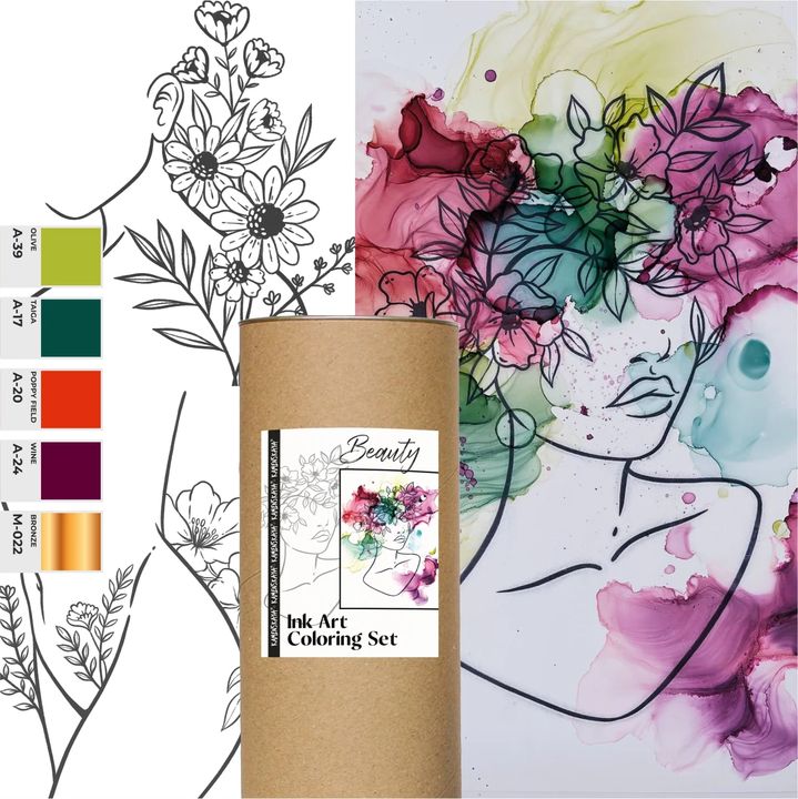 Komplet črnil KAMENSKAYA 'BEAUTY'