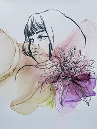 Komplet črnil KAMENSKAYA 'GIRLS AND FLOWERS' – pogled 5