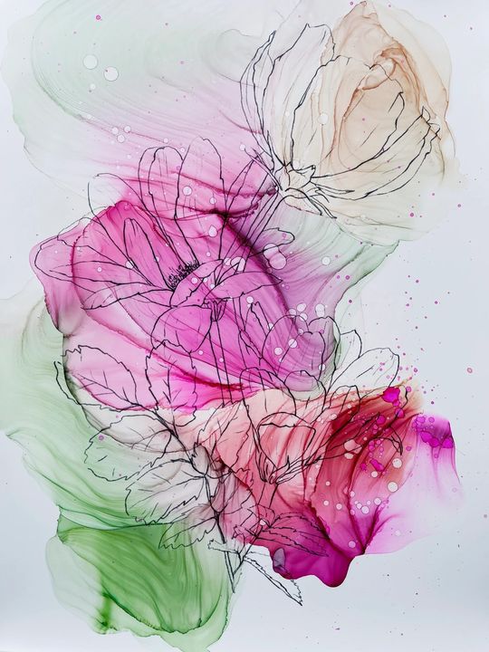 Komplet črnil KAMENSKAYA 'SUMMER FLOWERS' – pogled 5
