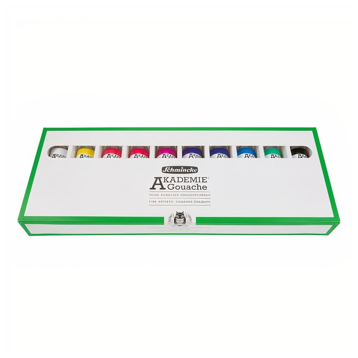 Komplet gvaš barv Schmincke AKADEMIE 10 x 60 ml — slika 1