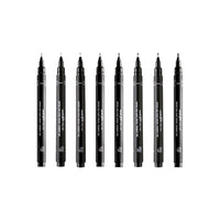 Komplet markerjev UNI PIN fineliner Draw and Sketch 8 kosov – pogled 2