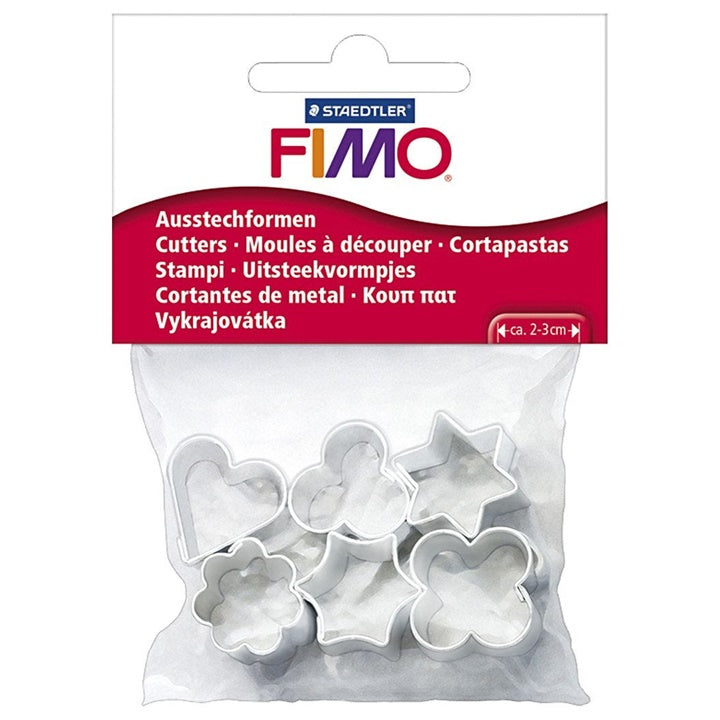Komplet modelčkov za izrezovanje za FIMO modelirno maso - 6 kos.