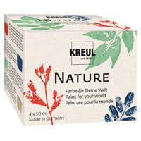 Komplet naravnih ekoloških barv NATURE KREUL / 4 kosi