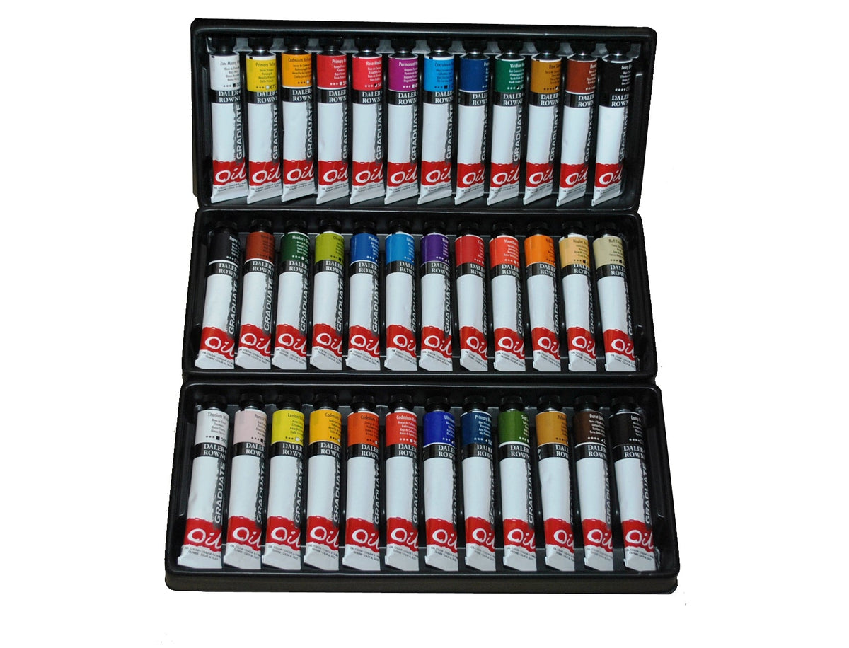 Komplet oljnih barv DALER ROWNEY Graduate 36 x 22 ml