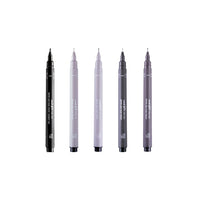 Komplet označevalnikov UNI PIN fineliner Elegant Tones 5 kosov – pogled 2