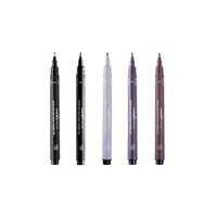 Komplet označevalnikov UNI PIN fineliner Flow and Flourish 5 kosov – pogled 2