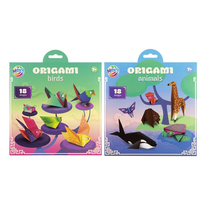Komplet papirja za origami | Različni vzorci