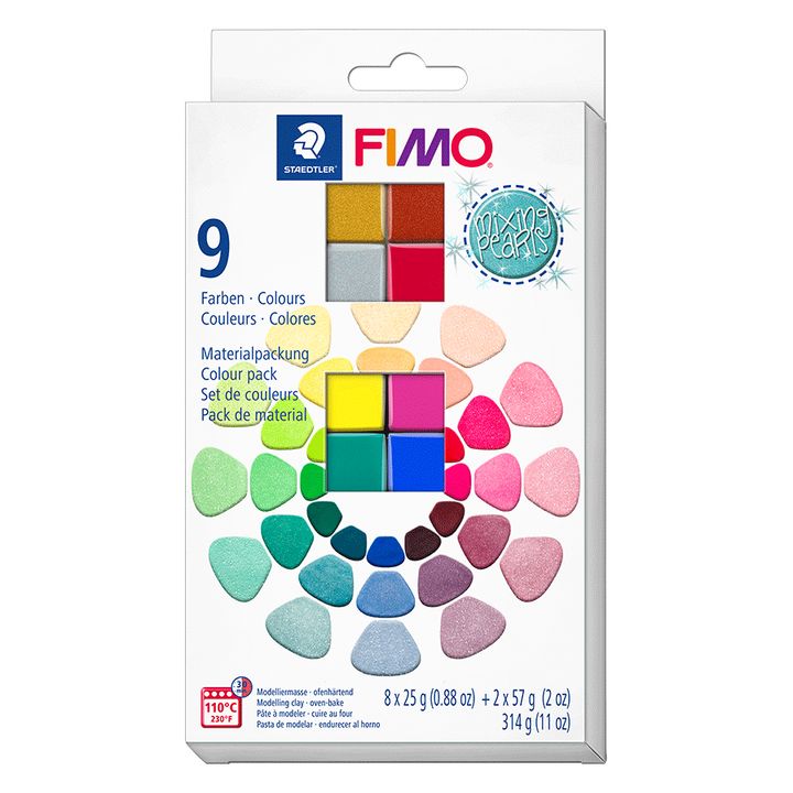 Komplet polimerne gline FIMO Effect Mixing Pearls