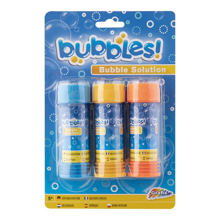 Komplet raztopin za mehurčke 3 x 50 ml