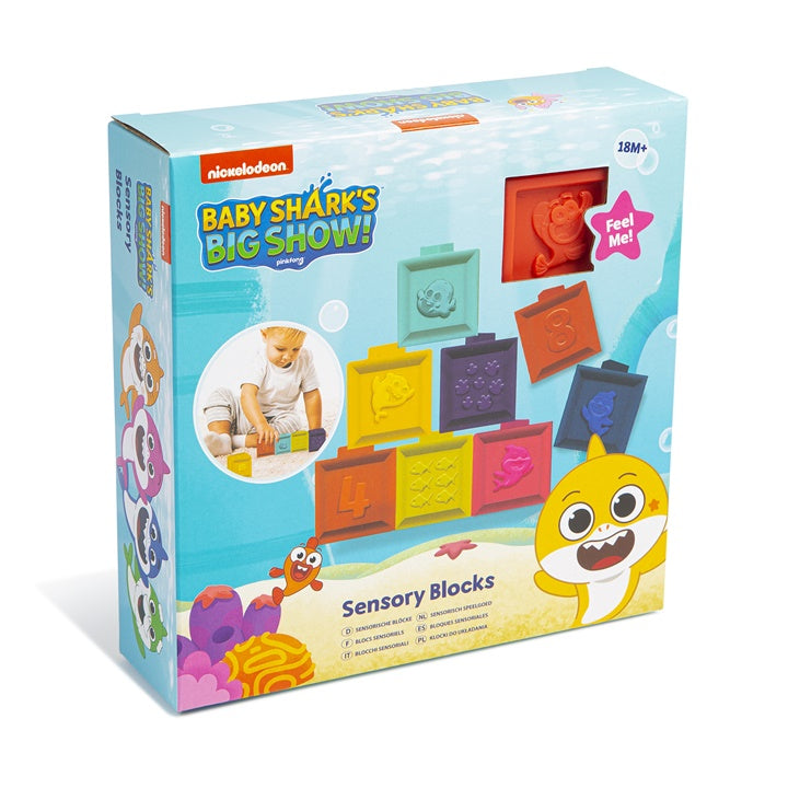 Komplet senzoričnih kock BABY SHARK 8 kosov – pogled 4