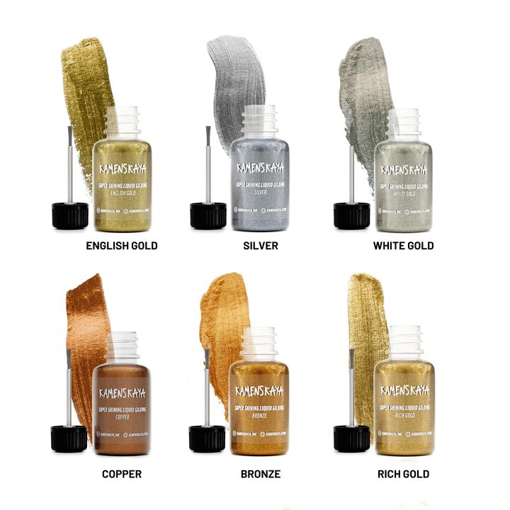 Komplet tekočih kovin KAMENSKAYA 6x20 ml – pogled 3