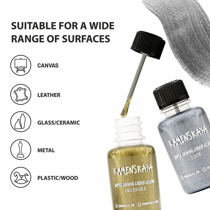 Komplet tekočih kovin KAMENSKAYA 6x20 ml – pogled 5