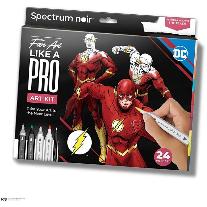Komplet umetniških ilustracij FLASH