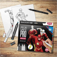 Komplet umetniških ilustracij FLASH – pogled 4