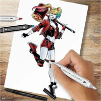 Komplet umetniških ilustracij HARLEY QUINN – pogled 3