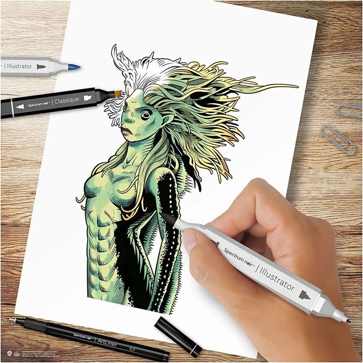 Komplet umetniških ilustracij HARRY POTTER: MAGICAL CREATURES – pogled 3