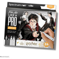 Komplet umetniških ilustracij HARRY POTTER