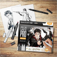 Komplet umetniških ilustracij HARRY POTTER – pogled 4