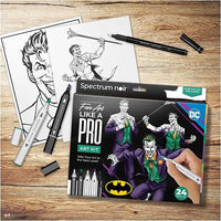Komplet umetniških ilustracij HEROES AND VILLAINS : THE JOKER – pogled 4