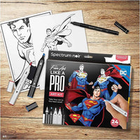 Komplet umetniških ilustracij SUPERMAN – pogled 4