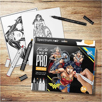 Komplet umetniških ilustracij WONDER WOMAN – pogled 4