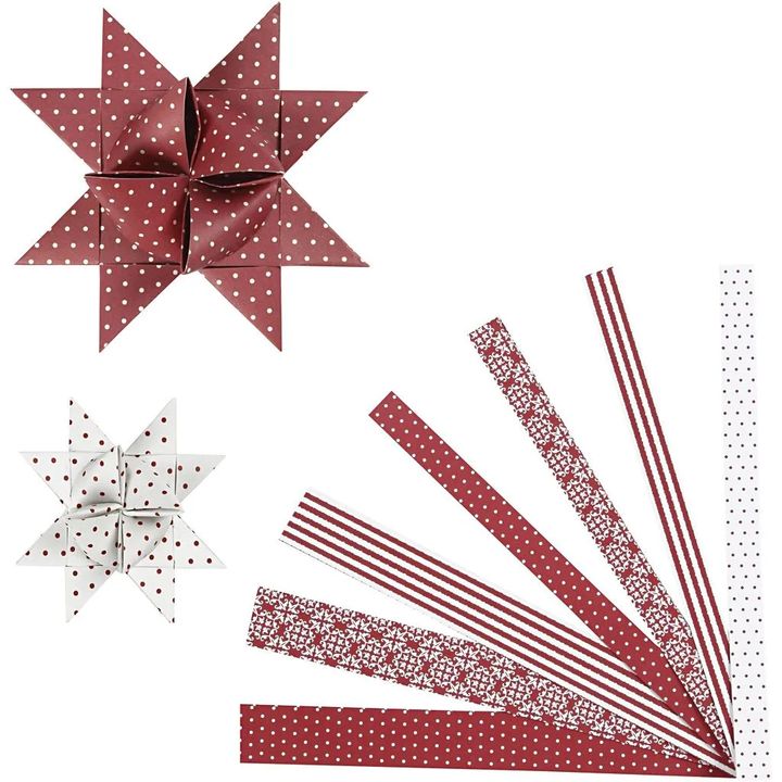 Komplet za izdelavo papirnatih 3D zvezd — slika 1