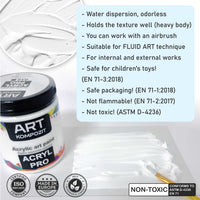 Fluorescenčna akrilna barva ACRYL PRO ART Kompozit 430 ml