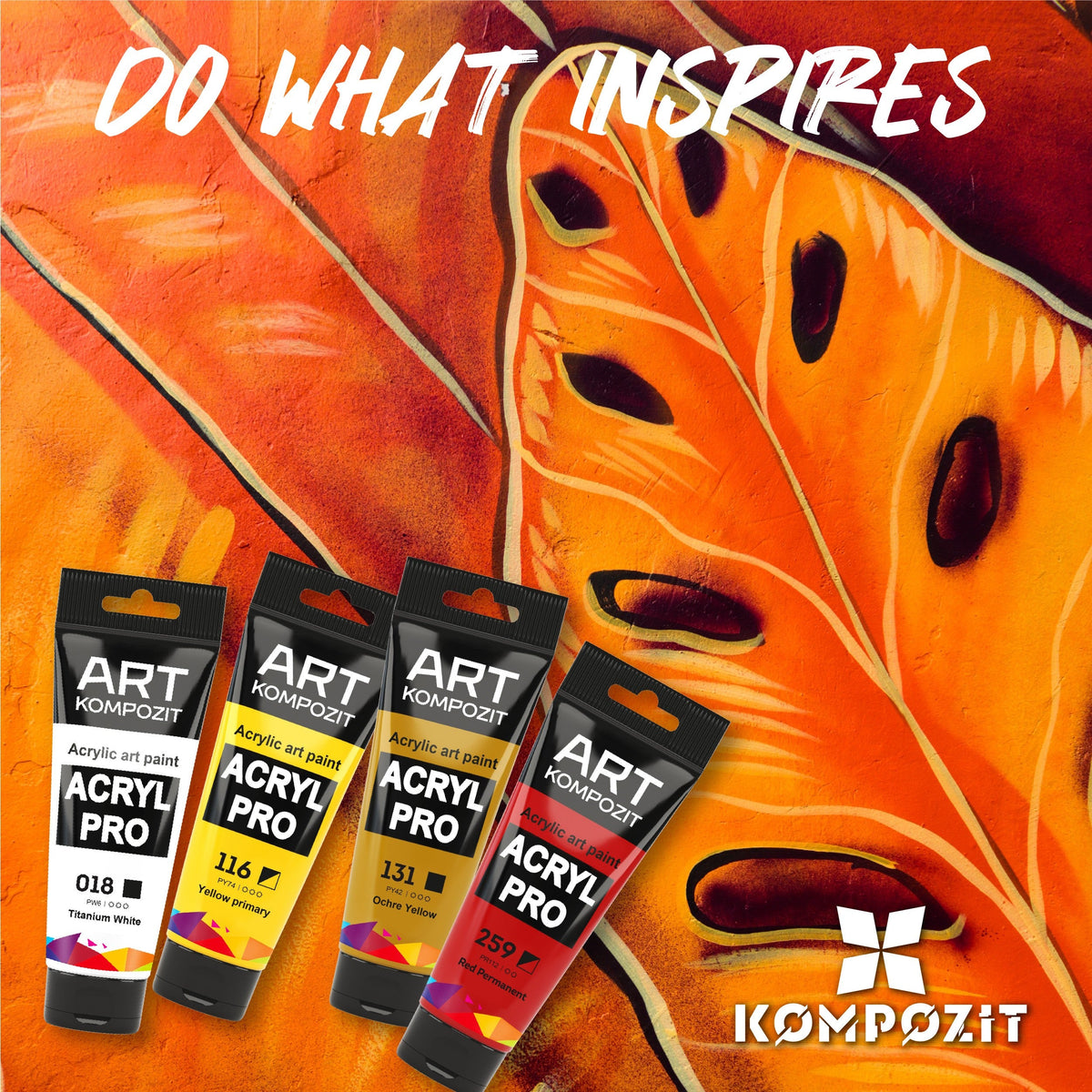 Akrilna barva ACRYL PRO ART Kompozit 75 ml
