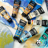 Akrilna barva ACRYL PRO ART Kompozit 75 ml