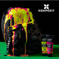 Fluorescenčna akrilna barva ACRYL PRO ART Kompozit 75 ml