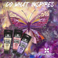 Kovinska akrilna barva ACRYL PRO ART Kompozit 75 ml